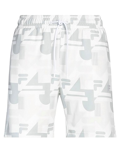 FILA Shorts & Bermuda Light grey 95% Polyester, 5% Elastane