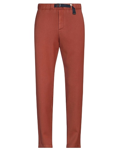 MYTHS Casual trouser Brown 100% Virgin Wool