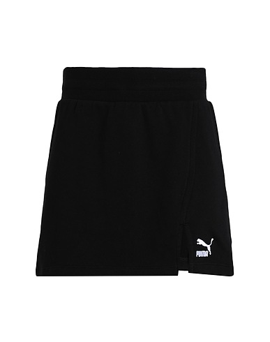 PUMA Mini skirt Classics Skirt TR
 Black 100% Cotton
