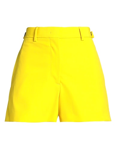 MSGM Shorts y Bermudas Amarillo 55% Poliéster, 45% Lana Virgen