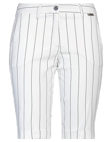 BREBIS NOIR Shorts & Bermuda Lead 75% Cotton, 23% Polyamide, 2% Elastane