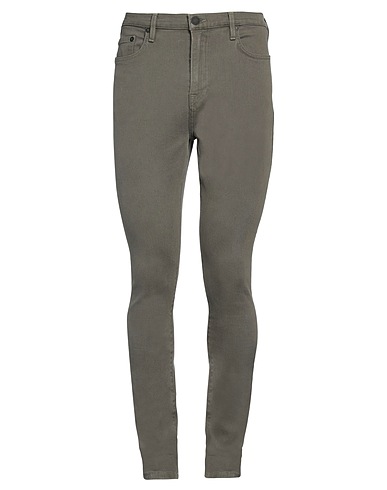 TRUE RELIGION Denim trousers Dark green 97% Cotton, 3% Elastane