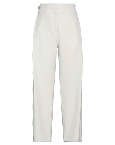 ELVINE Pantalone Grigio chiaro 62% Poliestere, 33% Viscosa, 5% Elastan