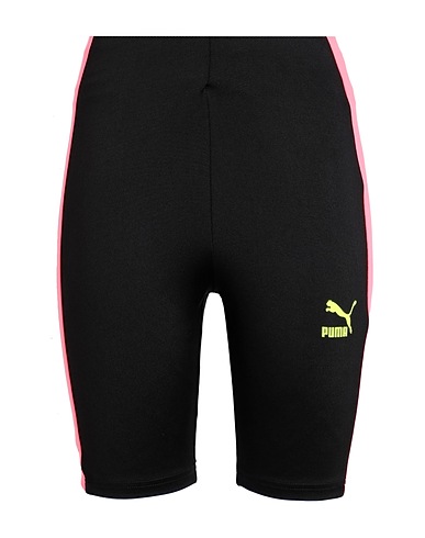 PUMA Leggings Summer Squeeze Blocking Short Tights 7"
 Black 89% Polyester, 11% Elastane