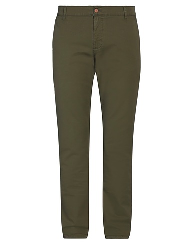 GREY DANIELE ALESSANDRINI Chinos Militärgrün 98% Baumwolle, 2% Elastan