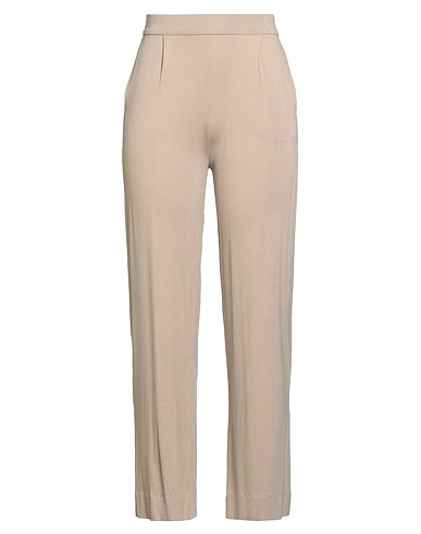 MAJESTIC FILATURES Casual pants Sand 94% Viscose, 6% Elastane