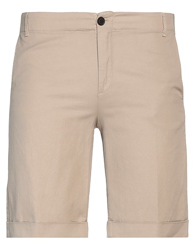 PEUTEREY Shorts & Bermuda Beige 52% Linen, 46% Cotton, 2% Elastane