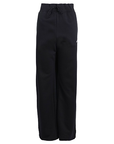 NIKE スウェットパンツ Nike Sportswear Phoenix Fleece Women's High-Rise Wide-Leg Pants
 ブラック コットン 80% / ポリエステル 20%