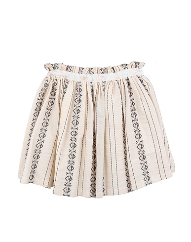 BABY DIOR Gonna BABY DIOR SKIRT Albicocca 86% Cotone, 11% Poliestere, 2% Acrilico, 1% Cellulosa