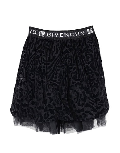GIVENCHY Gonna GIVENCHY SKIRT Nero 75% Poliammide, 25% Viscosa
