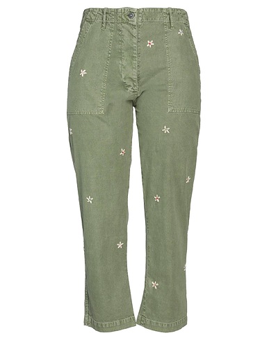 FRONT STREET 8 Casual παντελόνι Στρατιωτικό πράσινο 100% Βαμβάκι