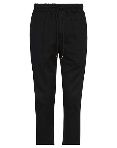 STUDIO HOMME MAISON Hosen Schwarz 97% Baumwolle, 3% Elastan
