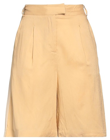 ACTITUDE by TWINSET Shorts & Bermudas Sand 76% Viskose, 24% Leinen, Baumwolle