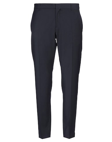 GREY DANIELE ALESSANDRINI Casual trouser 55% Wool, 41% Polyester, 4% Elastane