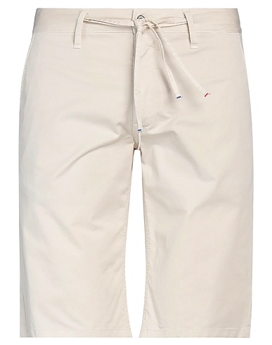 GREY DANIELE ALESSANDRINI Shorts & Bermudas Beige 97% Baumwolle, 3% Elastan