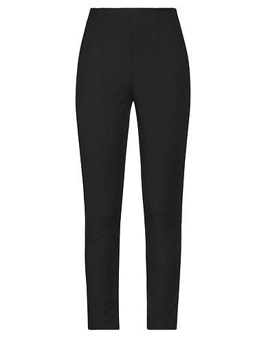 KI Casual pants Black 50% Cotton, 44% Polyamide, 6% Elastane