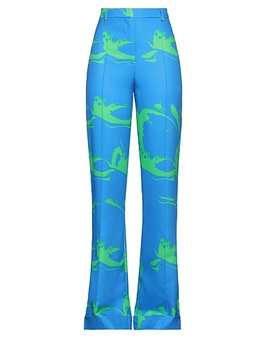 HOUSE OF HOLLAND Casual trouser Azure 96% Polyester, 4% Elastane