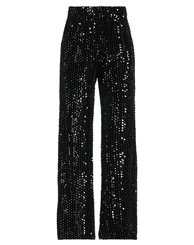 MAJE Casual trouser Black 92% Polyester, 8% Elastane