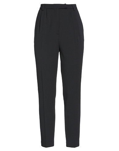 GAëLLE Paris Casual pants Black 95% Polyester, 5% Elastane