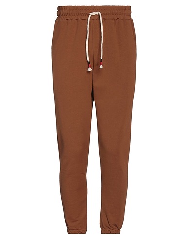TAKESHY KUROSAWA Casual trouser Brown 100% Cotton
