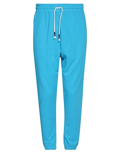 TAKESHY KUROSAWA Casual trouser Azure 100% Cotton