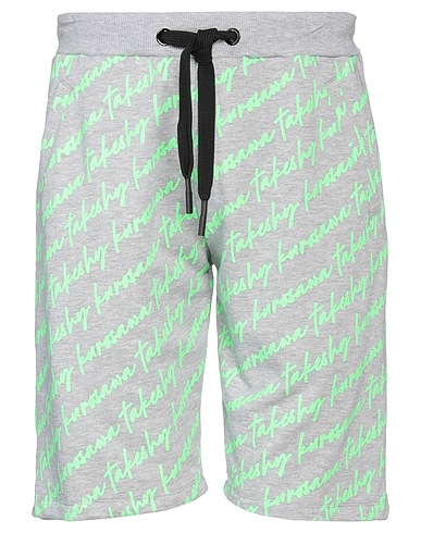 TAKESHY KUROSAWA Pantalone felpa Grigio 100% Cotone