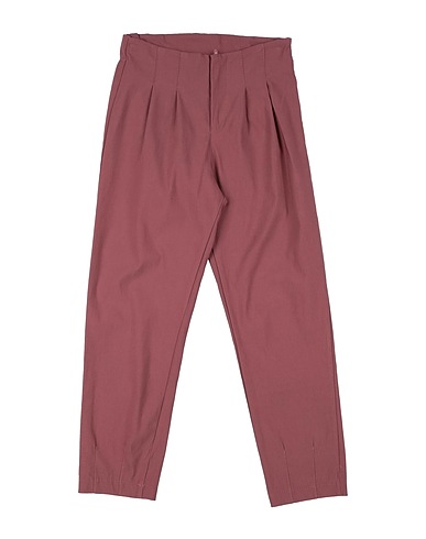 L:Ú L:Ú by MISS GRANT Casual trouser Antique rose 100% Polyester, Polyurethane