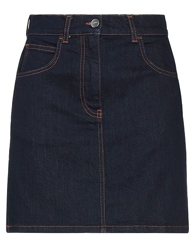 PINKO Denim skirt Blue 98% Cotton, 2% Elastane