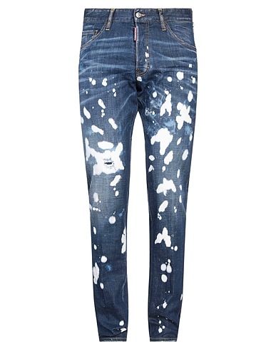 DSQUARED2 Denim trousers Blue 98% Cotton, 2% Elastane