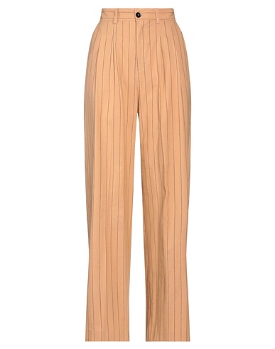 VICOLO Casual pants Sand 99% Cotton, 1% Polyester