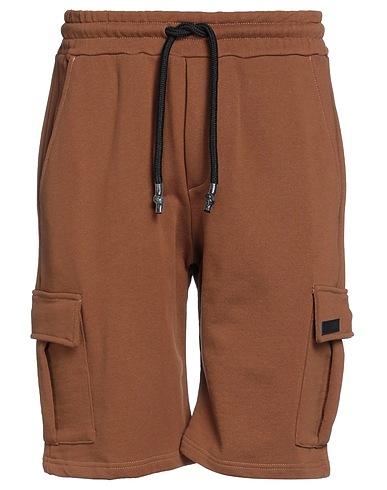 TAKESHY KUROSAWA Shorts & Bermuda Brown 100% Cotton