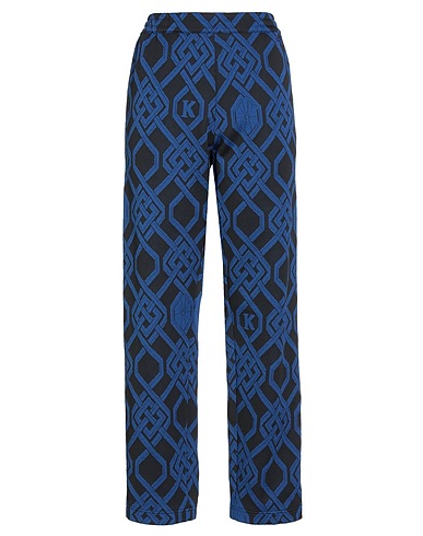 KOCHÉ Casual trouser Blue 52% Polyester, 48% Cotton