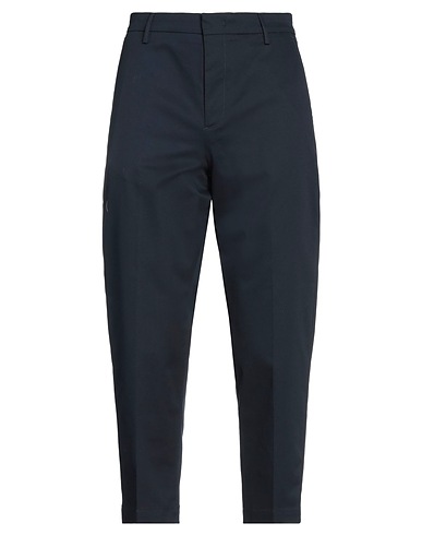 TAKESHY KUROSAWA Casual trouser Midnight blue 98% Cotton, 2% Elastane