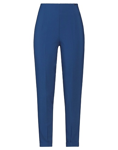 NUALY Pantalon Bleu nuit 90% Polyester, 10% Élasthanne