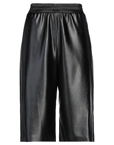 PINKO Shorts & Bermuda Black 100% Polyester, Polyurethane