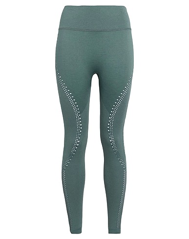 CALVIN KLEIN PERFORMANCE Leggings Sage green 93% Nylon, 7% Elastane