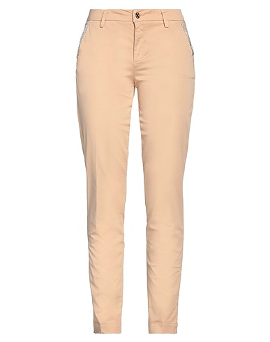 LIU •JO Pantalone Beige 97% Cotone, 3% Elastan