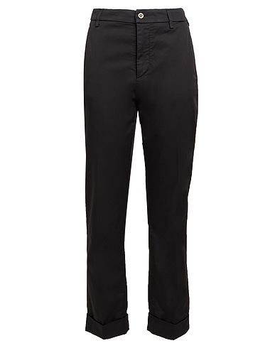 DONDUP Casual trouser Black 97% Cotton, 3% Elastane