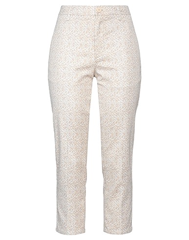 DONDUP Casual trouser Beige 60% Cotton, 37% Polyamide, 3% Elastane