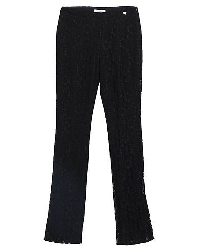 BLUGIRL Pantalon Noir 80% Viscose, 20% Polyamide