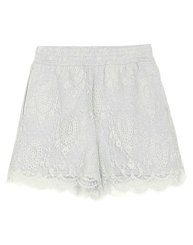 BURBERRY Shorts & Bermuda Light grey 100% Cotton, Viscose, Polyamide