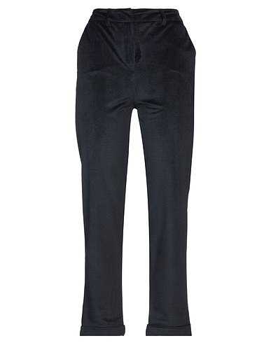 HANITA Casual trouser Midnight blue 97% Polyester, 3% Elastane