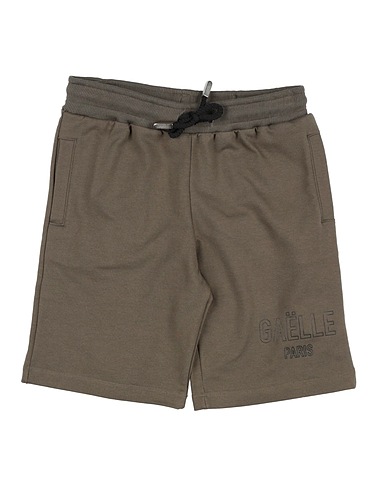 GAëLLE Paris Pantalone felpa Verde militare 95% Cotone, 5% Elastan