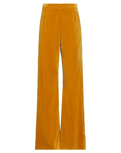 QL2  QUELLEDUE Casual trouser Marigold 98% Cotton, 2% Elastane