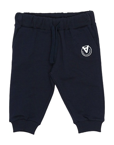 DANIELE ALESSANDRINI Casual pants Midnight blue 95% Cotton, 5% Elastane