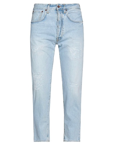(+) PEOPLE Denim trousers Blue 100% Cotton