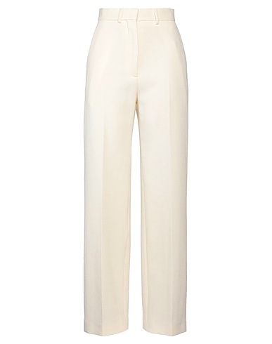 CASABLANCA Casual pants Ivory 100% Virgin Wool