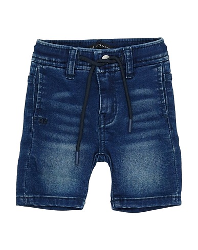 DANIELE ALESSANDRINI Denim trousers Blue 98% Cotton, 2% Elastane