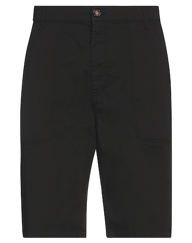BIKKEMBERGS Shorts & Bermuda Nero 97% Cotone, 3% Elastan