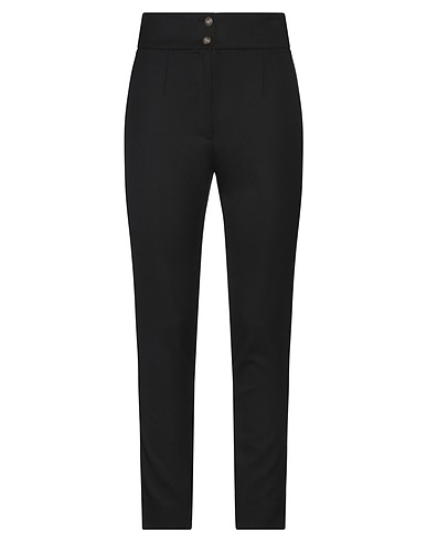 DOLCE&GABBANA Casual trouser Black 97% Wool, 3% Elastane